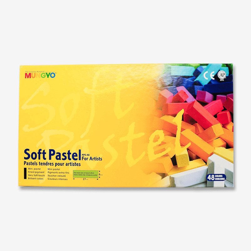 Mungyo Half Soft Pastels Set Of 48 Pieces