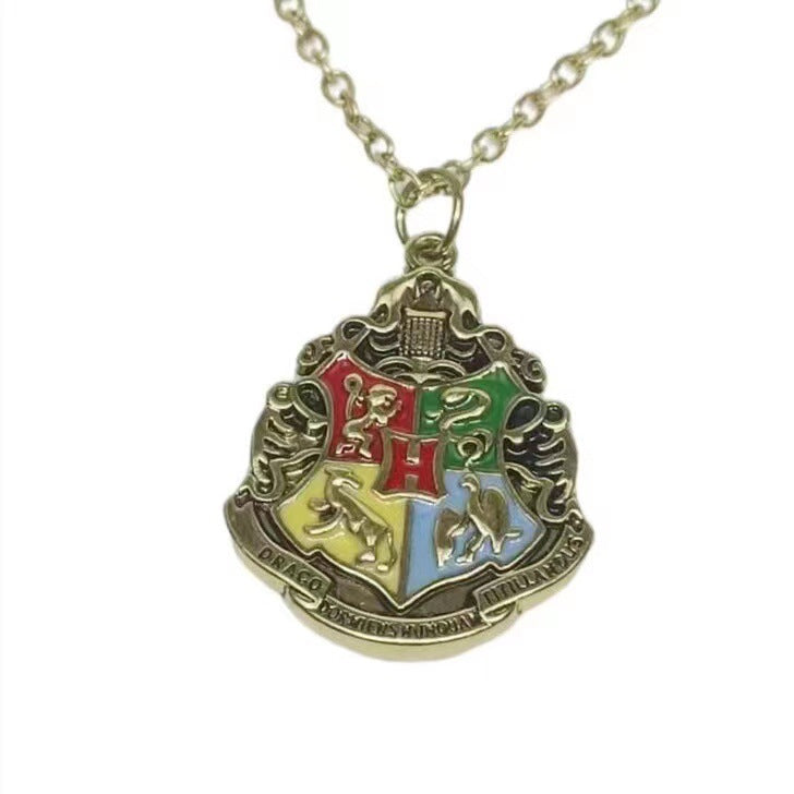 Harry Potter Hogwarts Necklace The Blingspot Studio