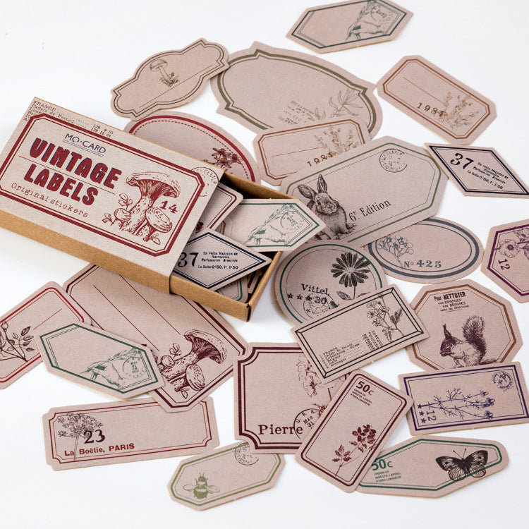 Vintage labels  - Sticker