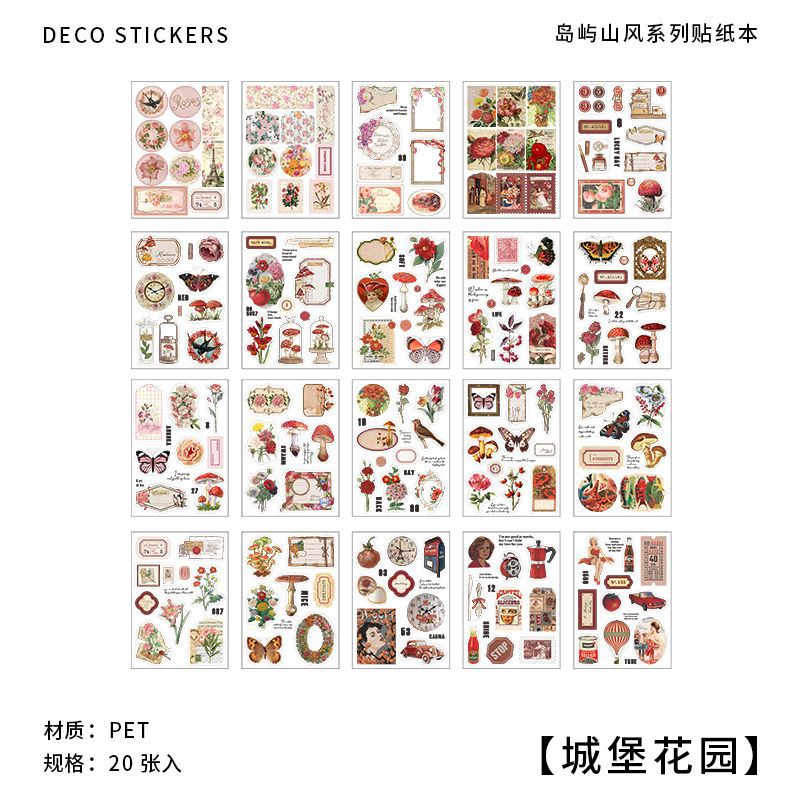 Premium Deco Sticker Book Set