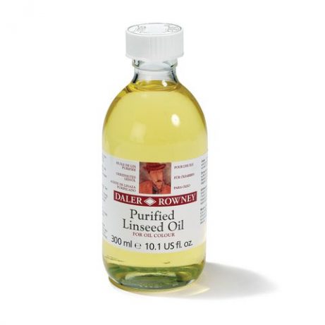 Daler Rowney Purified Linseed Oil 300ml Bottle