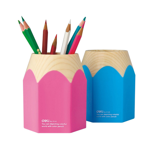 Deli Pencil Shape Pen Holder