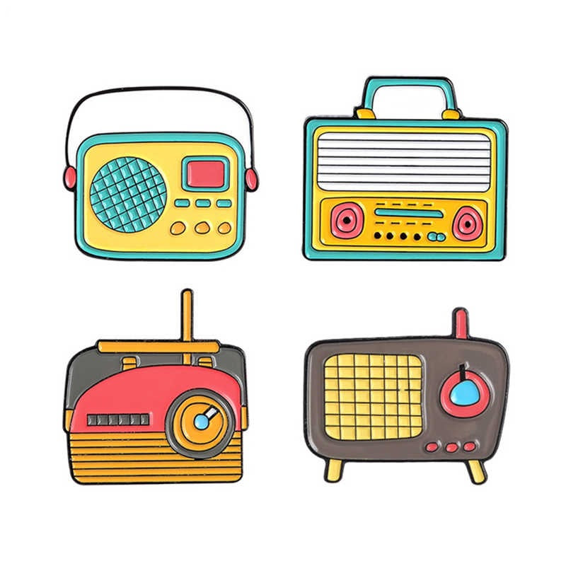 Radio Retro Series - Enamel Pin