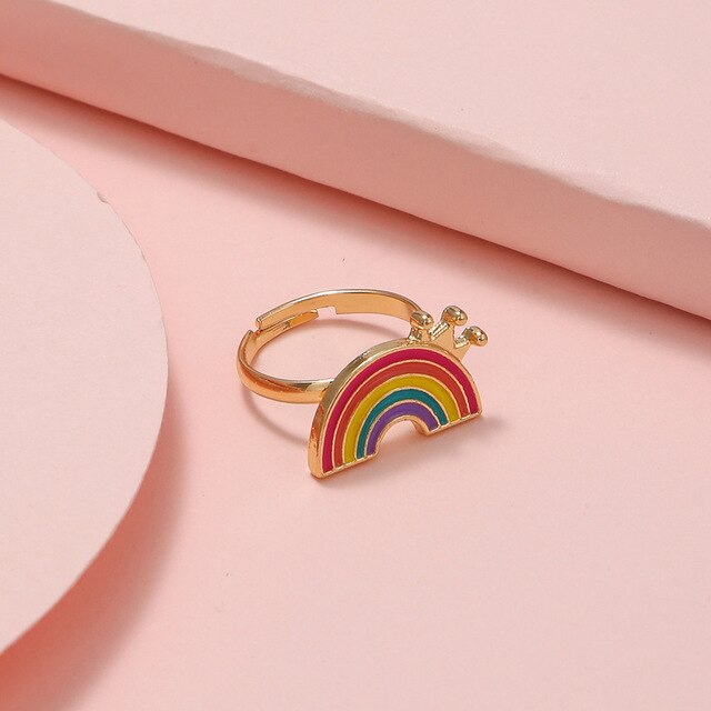 Rainbow Crown - Ring
