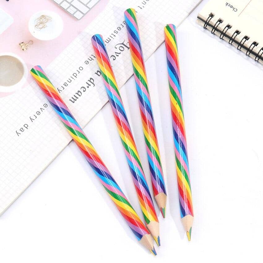 Rainbow Multi-color Drawing Pencil 