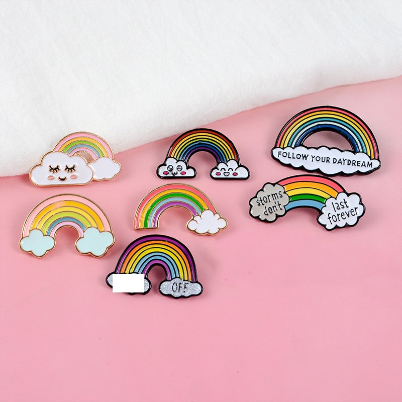 Rainbows - Enamel Pin