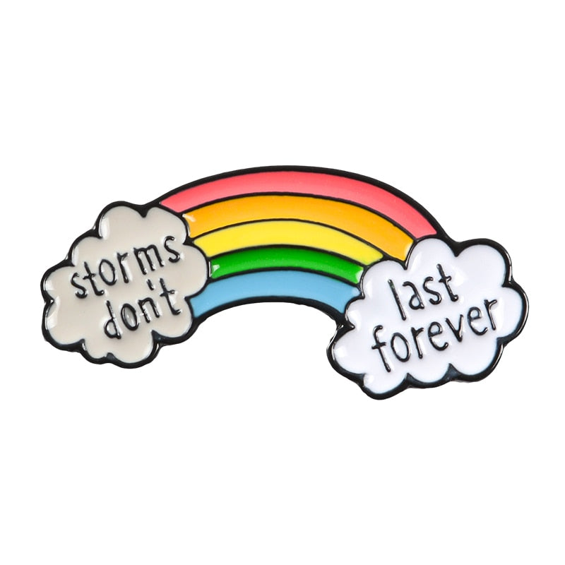 Rainbows - Enamel Pin