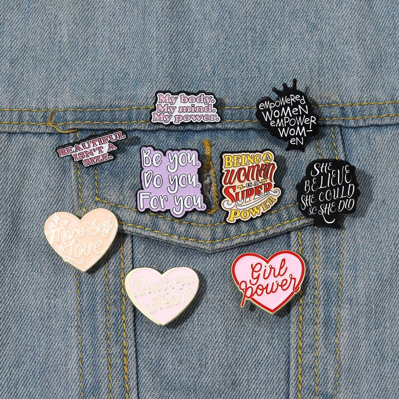 Girl Power  - Enamel Pin