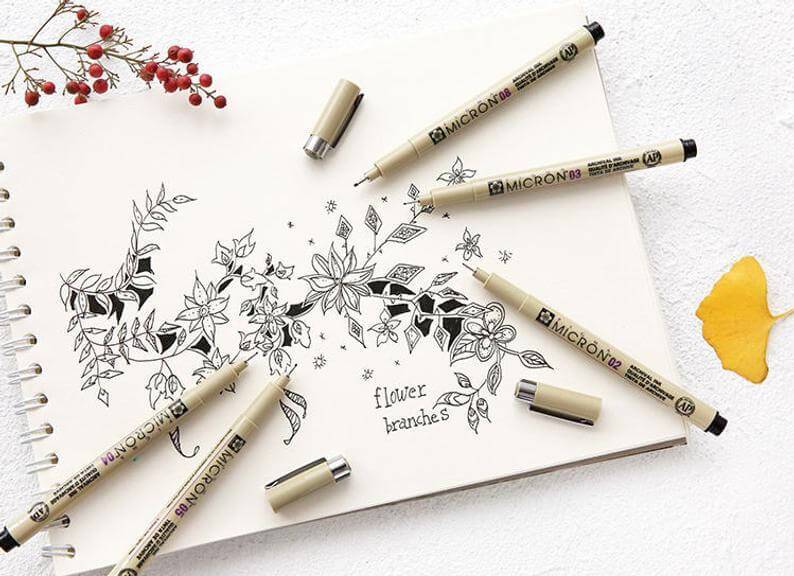 Sakura Pigma Micron - Colored Pens - The Blingspot Studio