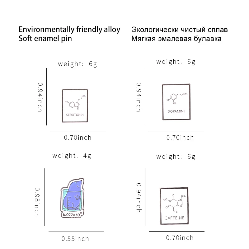 Chemistry Humor - Enamel Pins