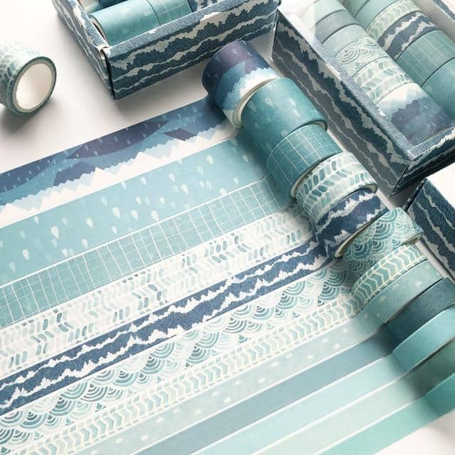 Sea Waves  - Washi Tape Set