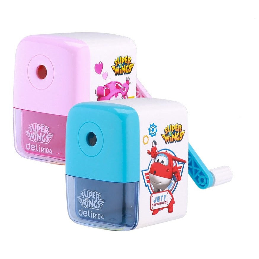 Deli Super Wings Rotary Pencil - Sharpener