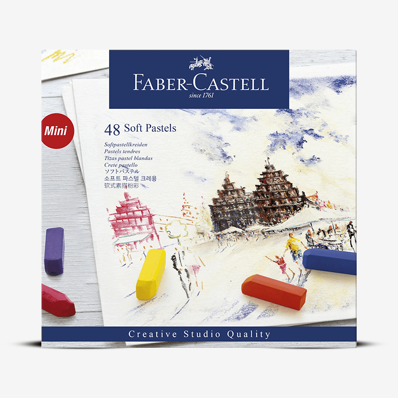 Set of 48 Faber Castell - Soft Pastel