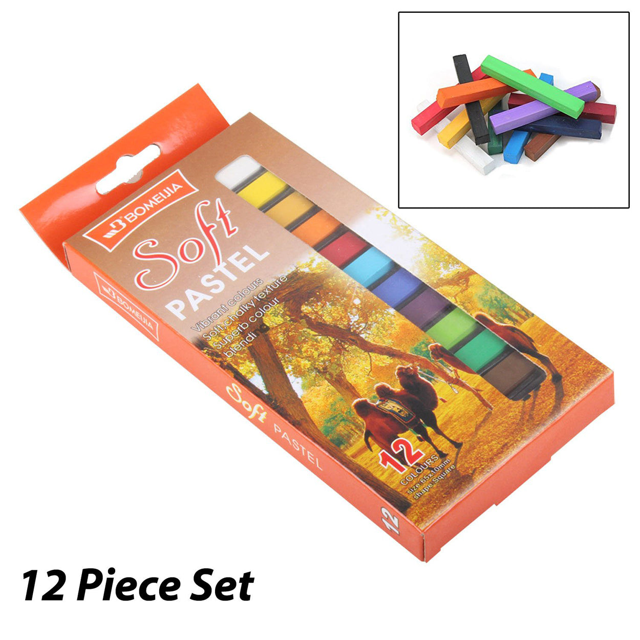 Keep Smiling - Soft Pastels Set of 12