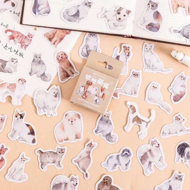 Soft Waxy Cute Pet - Sticker