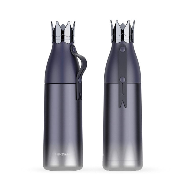 Shiny Crown Flask - Water Bottle