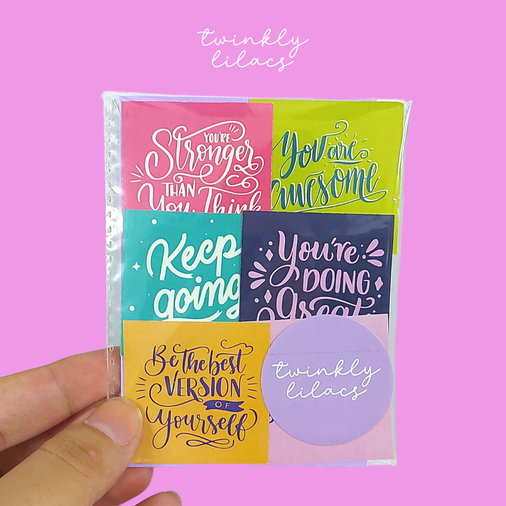 Self Affirmations - Sticker Pack 2 – The Blingspot Studio