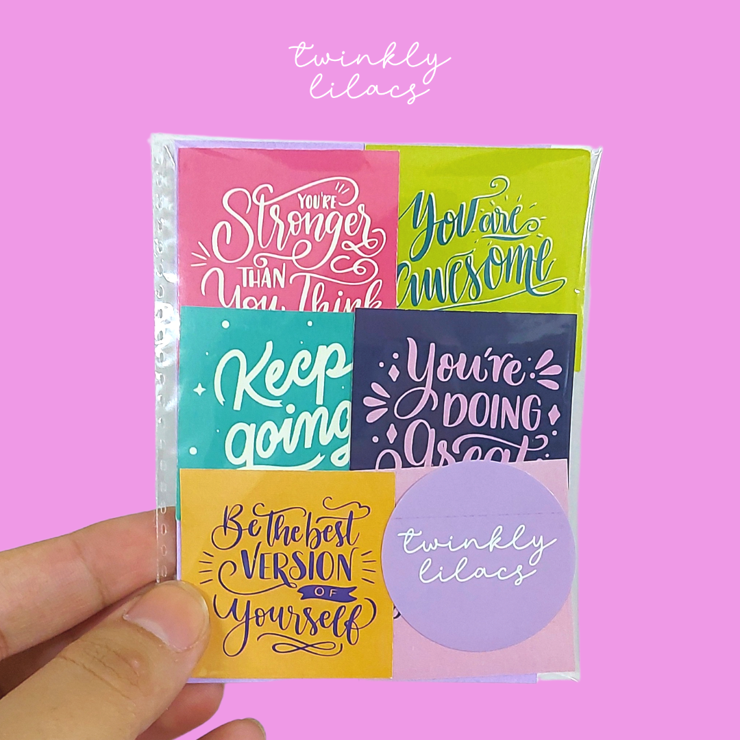 Self Affirmations - Sticker Pack 2