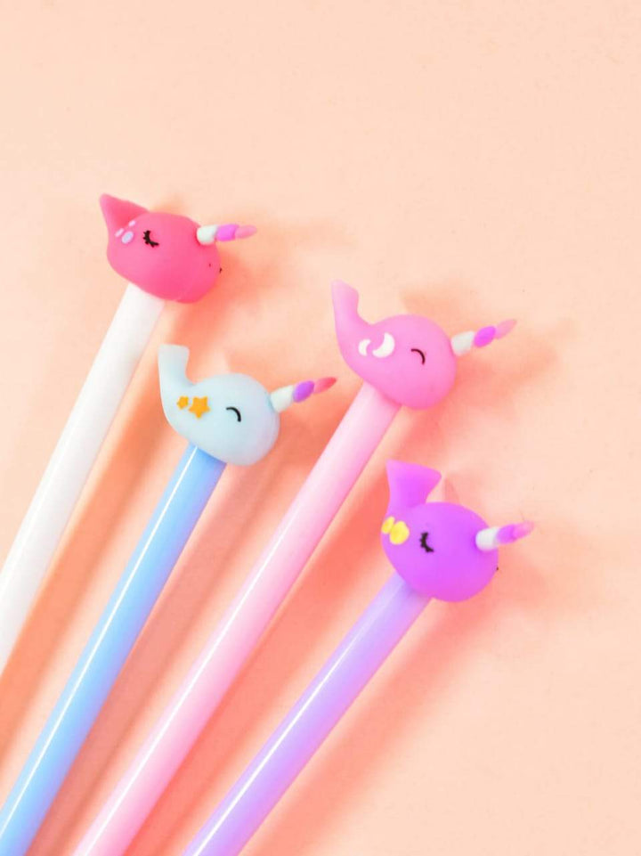 Unicorn Whale - Gel Pen 