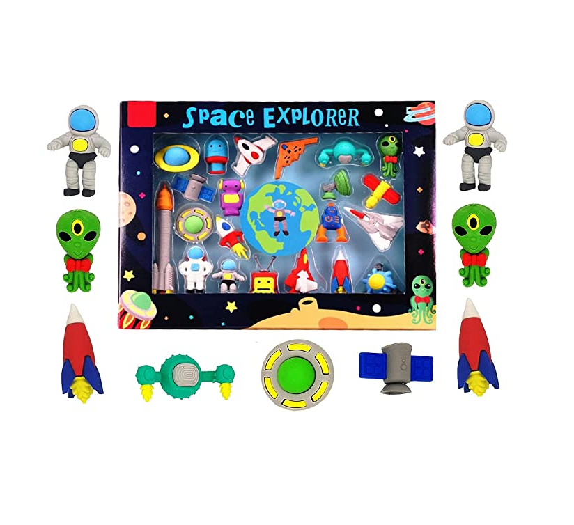 Space Explorer - Eraser Set