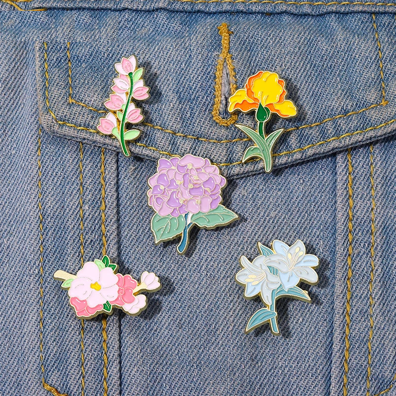 Floral - Enamel Pin