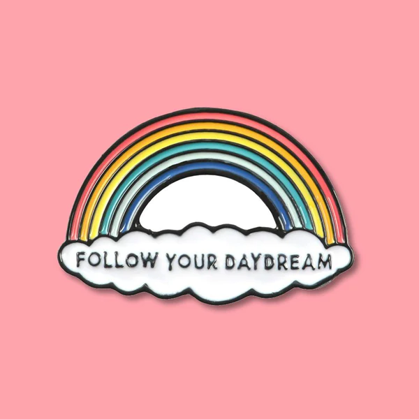 Follow Your Day Dream - Enamel Pin