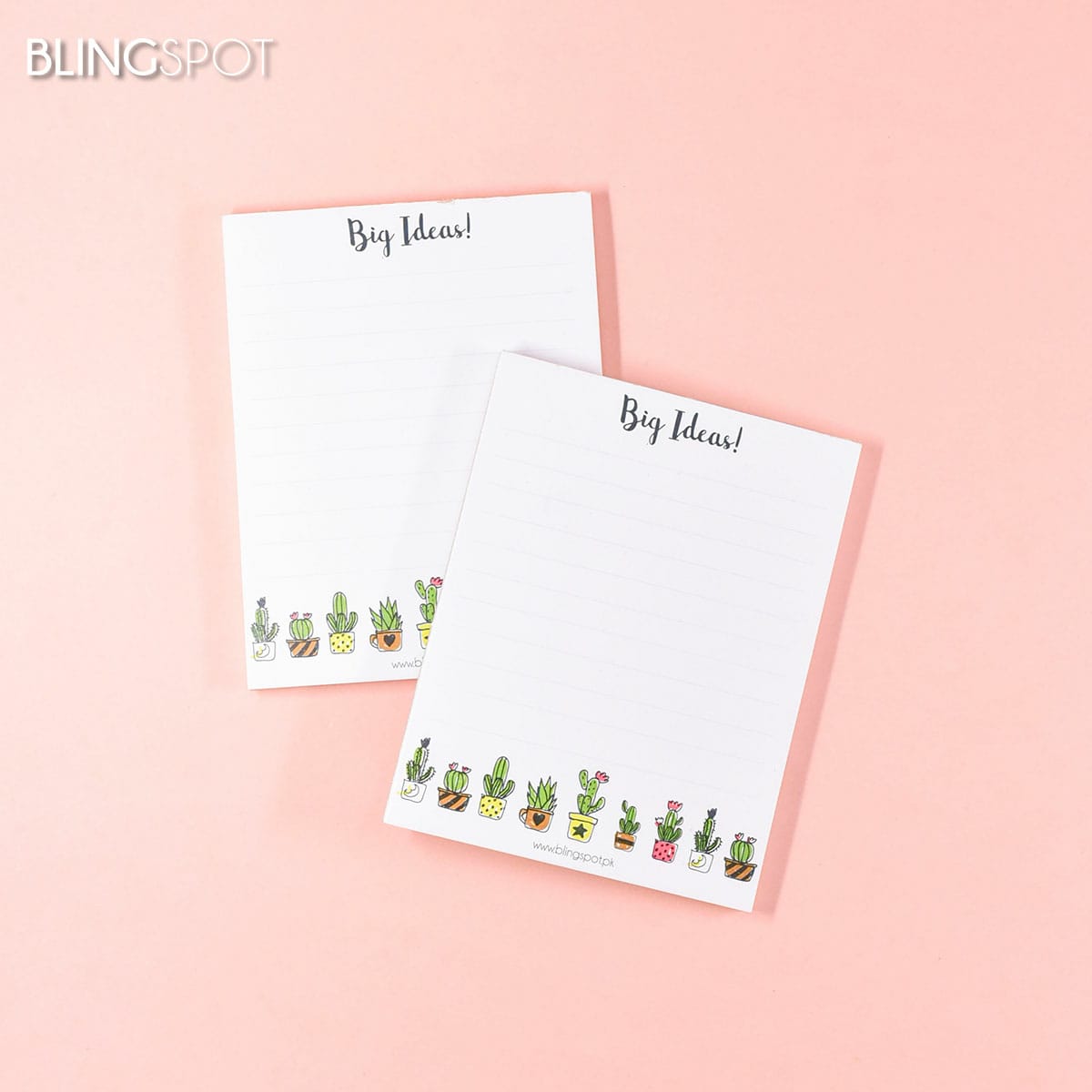 Big Ideas Cactus - Notepad