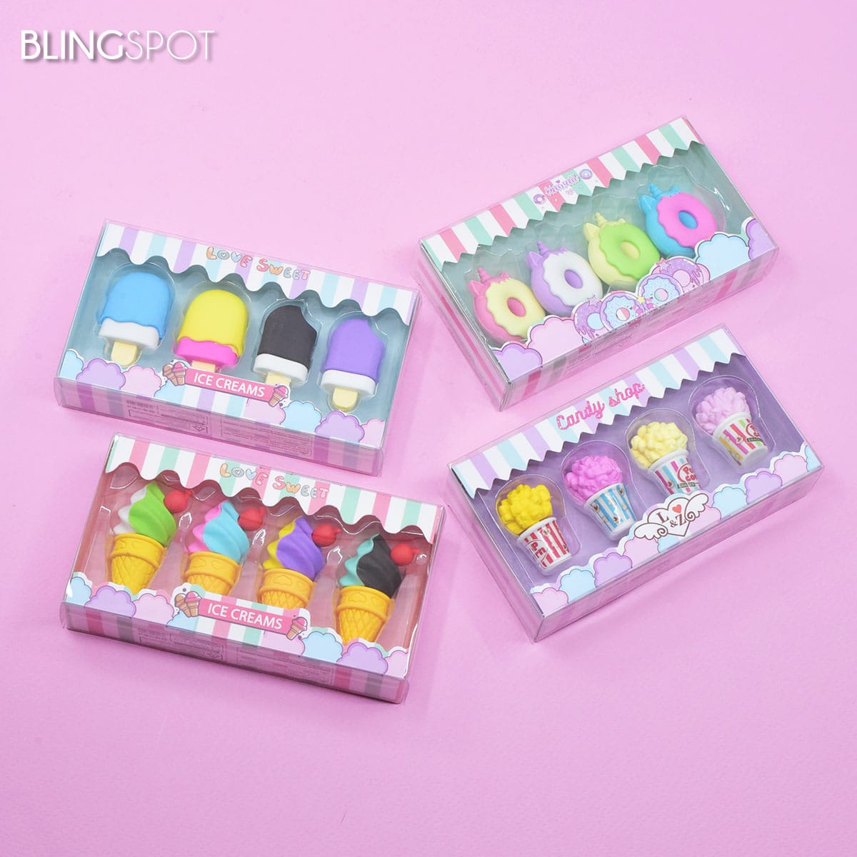 Candy Shop - Eraser Set