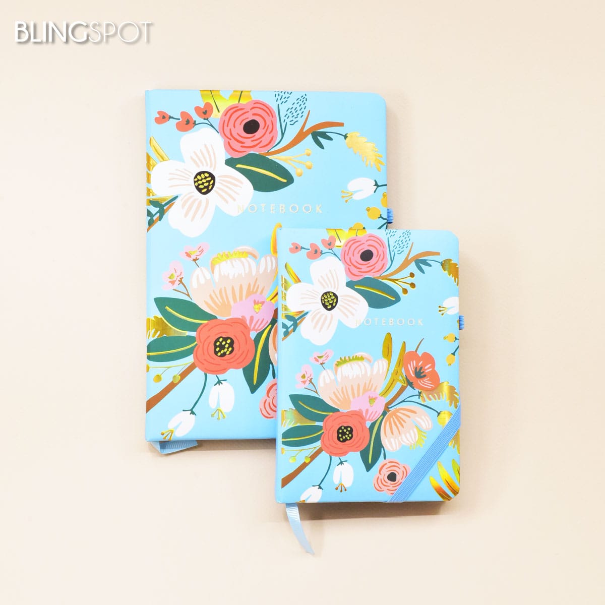 Blue Flower Series - Journal