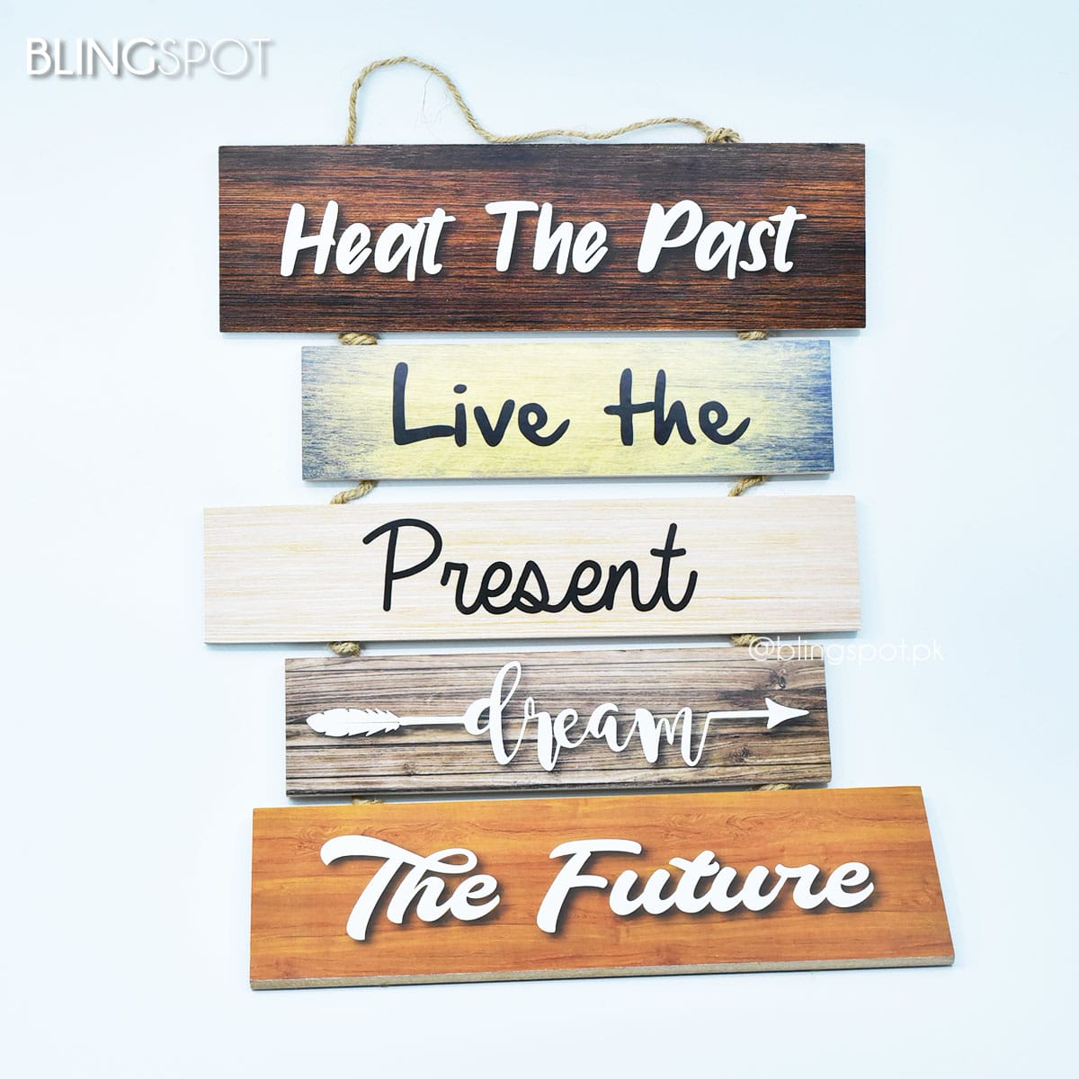 Heat The Past Live The Present  - Wall Hanging
