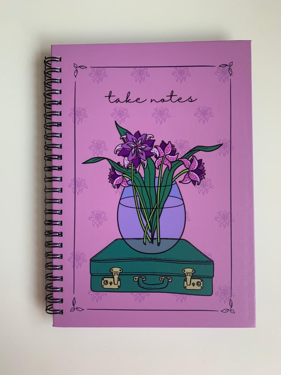 Take Notes Floral Notebook Journal
