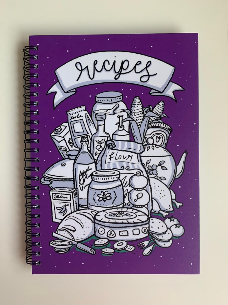 My Recipes Notebook Journal