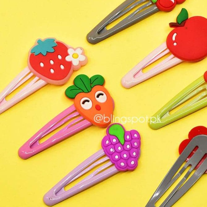 Fruit & Flower - Hair Clips