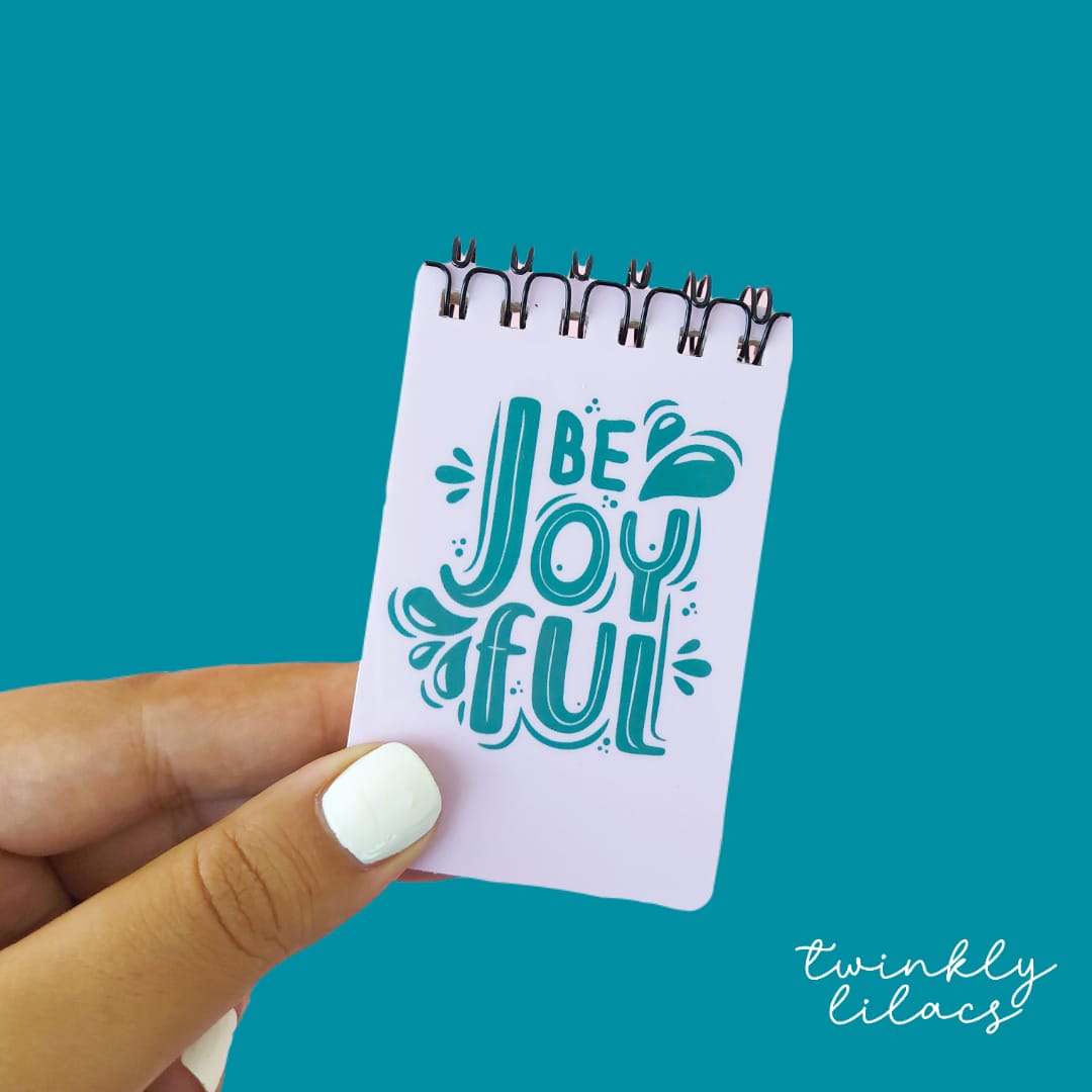 Be Joyful - Mini Notepad