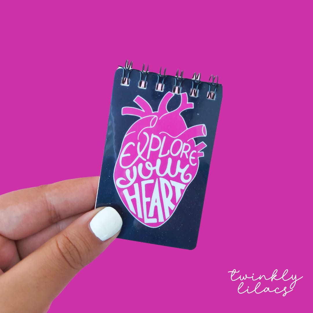 Explore Your Heart - Mini Notepad