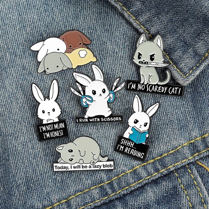 Cute Animals - Enamel Pin