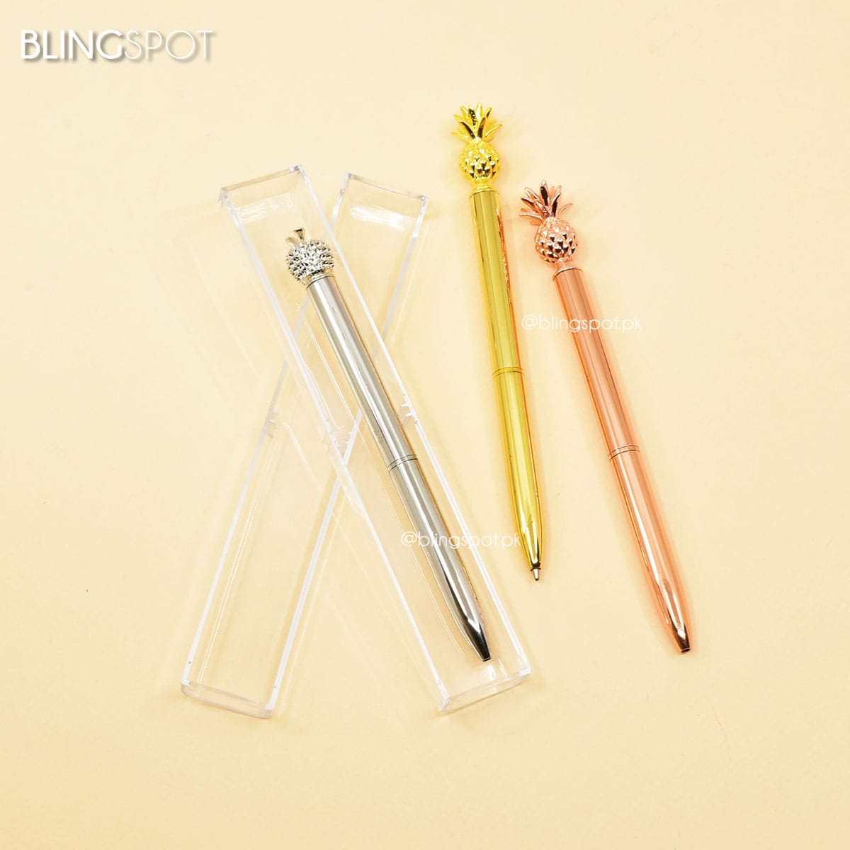Metallic Pineapple  - Ballpoint Pen