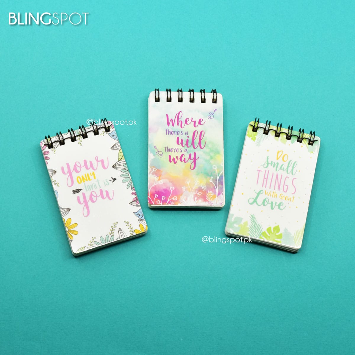 Floral Quotes - Mini Notepad