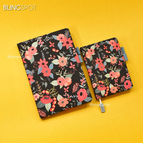 My Secret Garden - Black Floral Journal