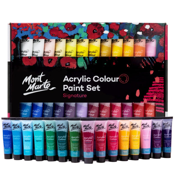 Mont Marte Acrylic Paints Signature Set of 48