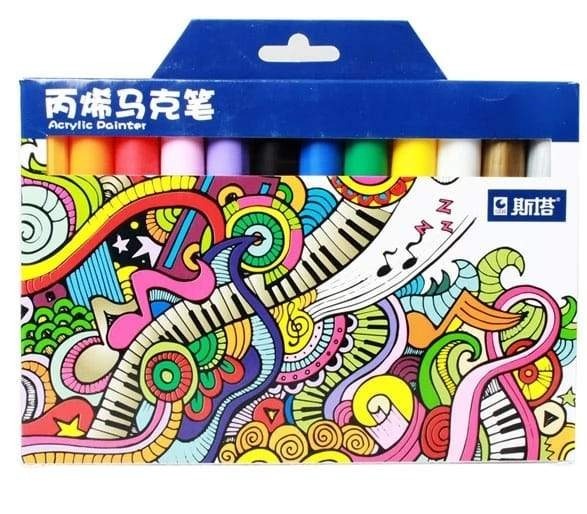 STD Acrylic Painter Set Of 12