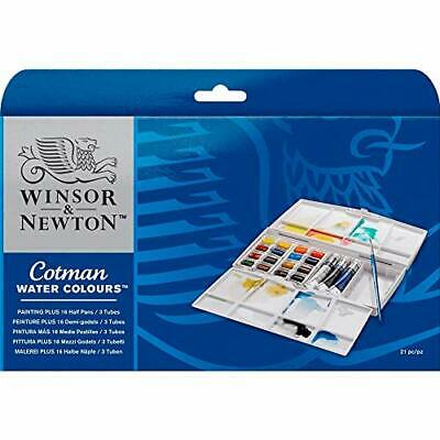 Winsor Newton Cotman Watercolor Set Of 21 Pieces