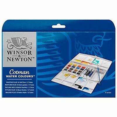 Winsor Newton Cotman Watercolor Set Of 21 Pieces