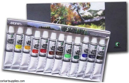 Marie&#39;s Acrylic Color Set of 12 &amp; 18