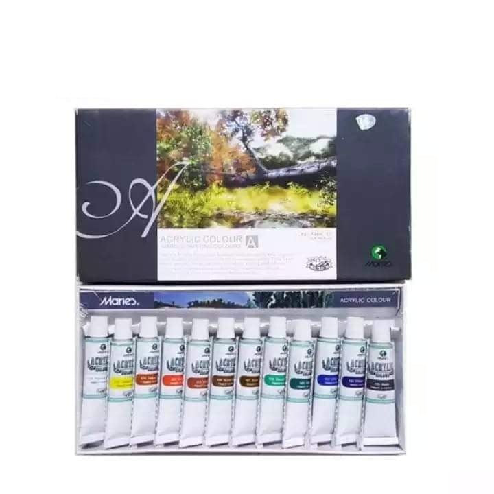 Marie&#39;s Acrylic Color Set of 12 &amp; 18