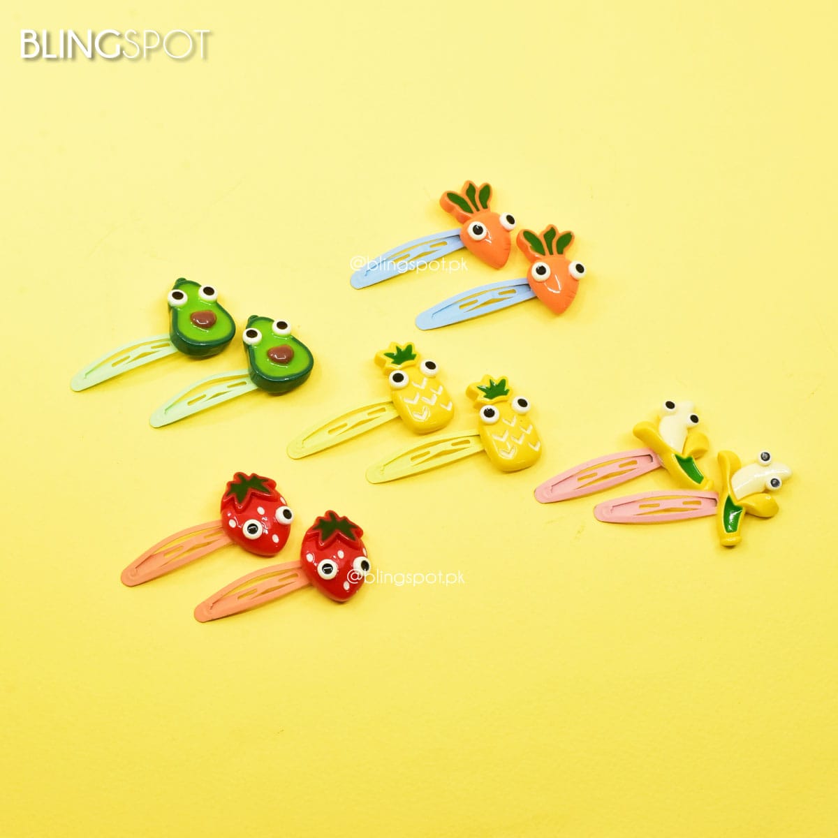 Fruits &amp; Vegie - Hair Clip Style 2