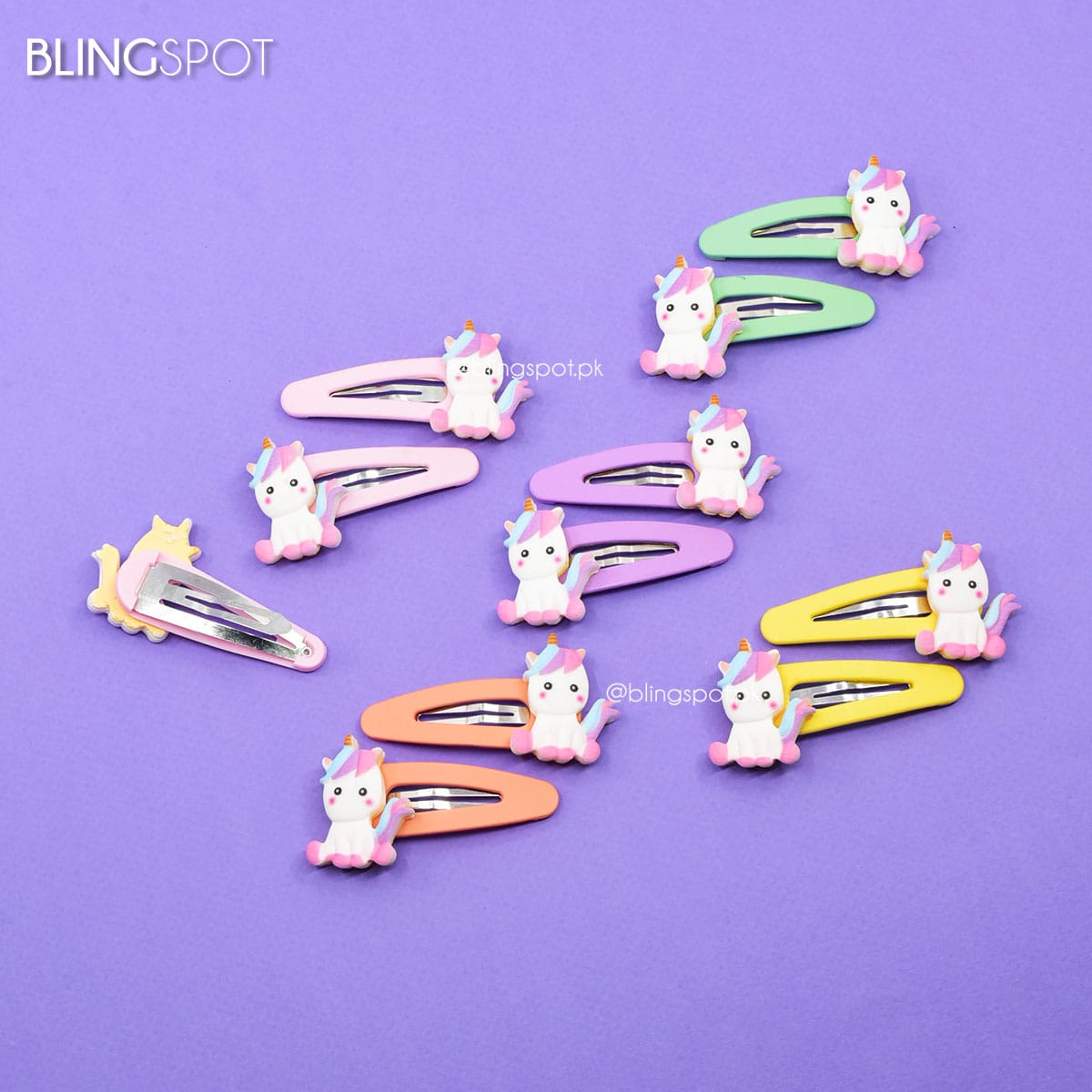 Cute Unicorn - Hair Clip