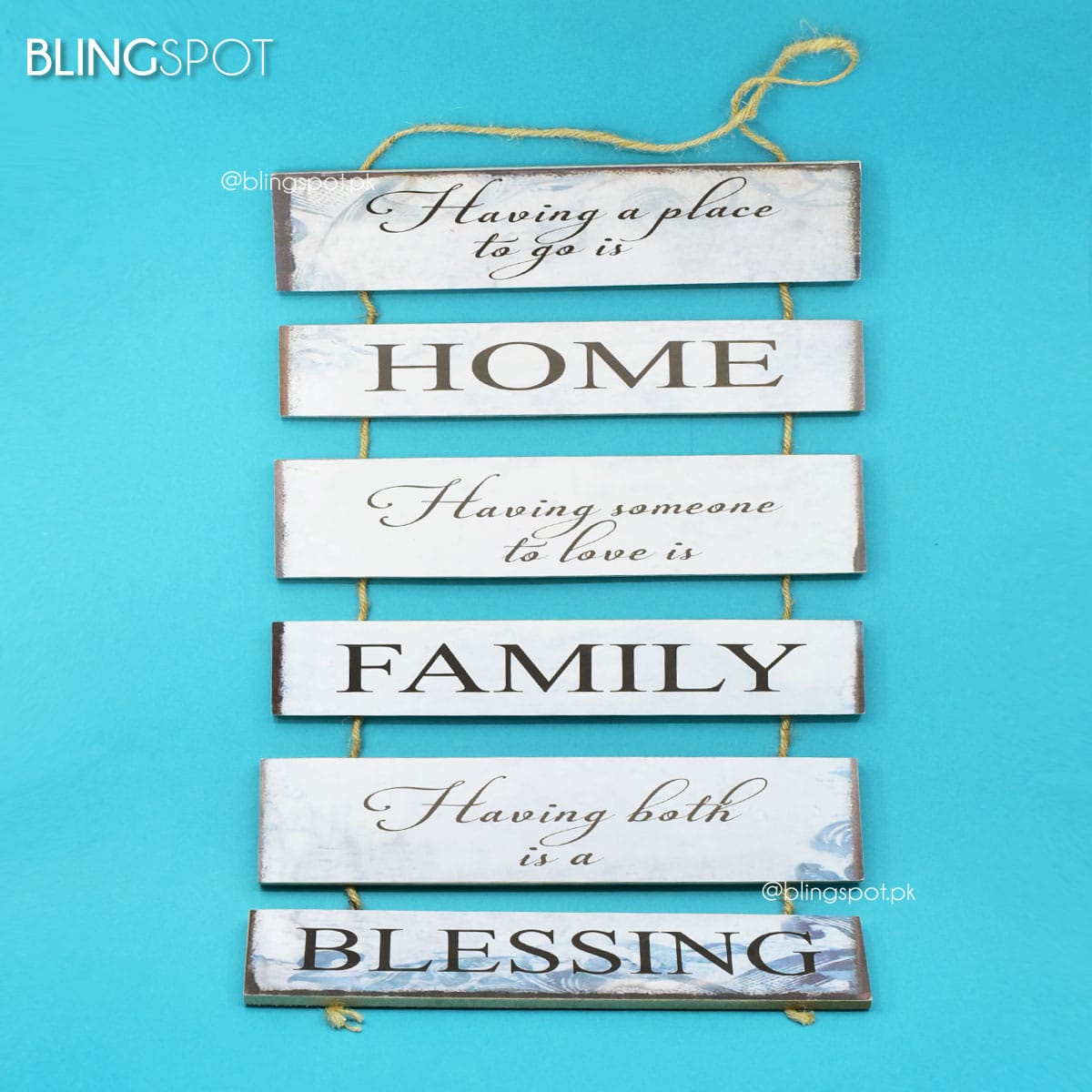 Home Family Blessing  - Wall Hanging