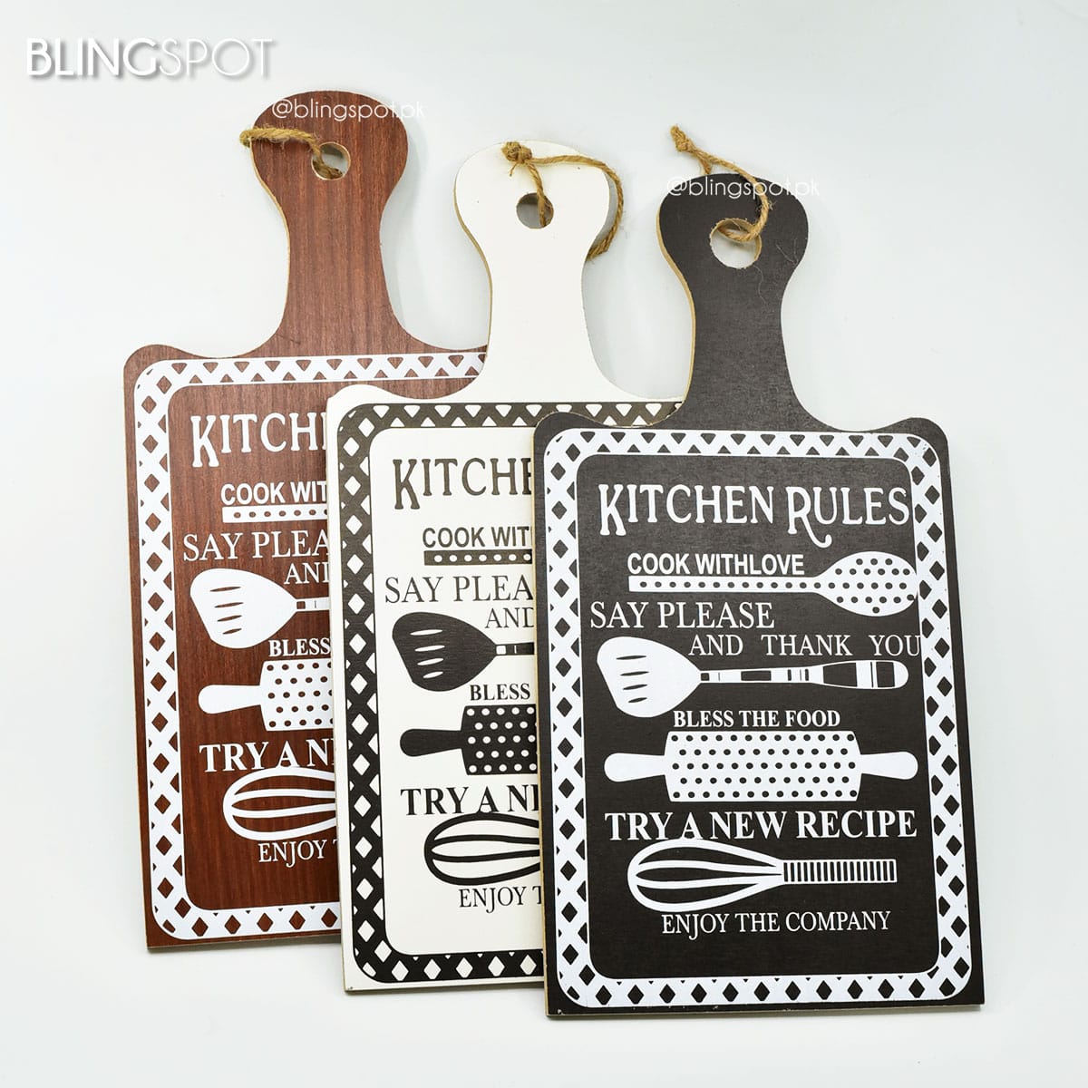 Kitchen Rules - Wall Hanging