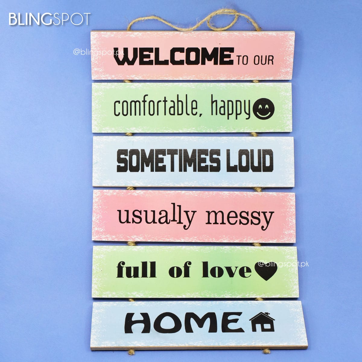 Welcome Home  - Wall Hanging